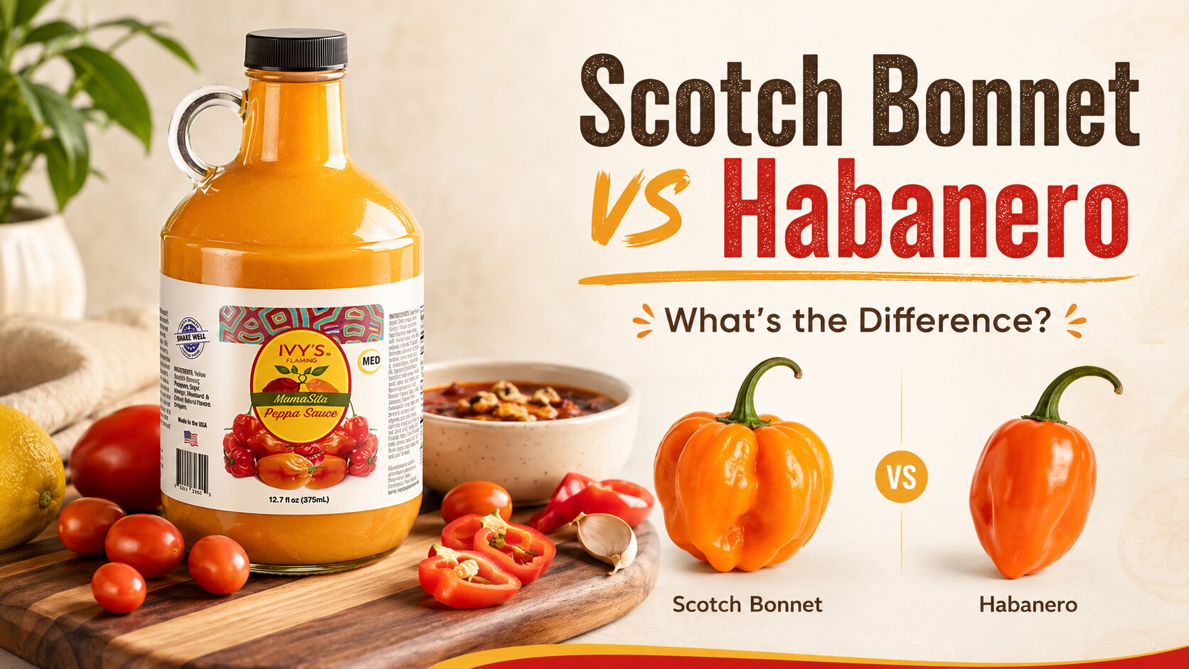 Scotch Bonnet vs Habanero