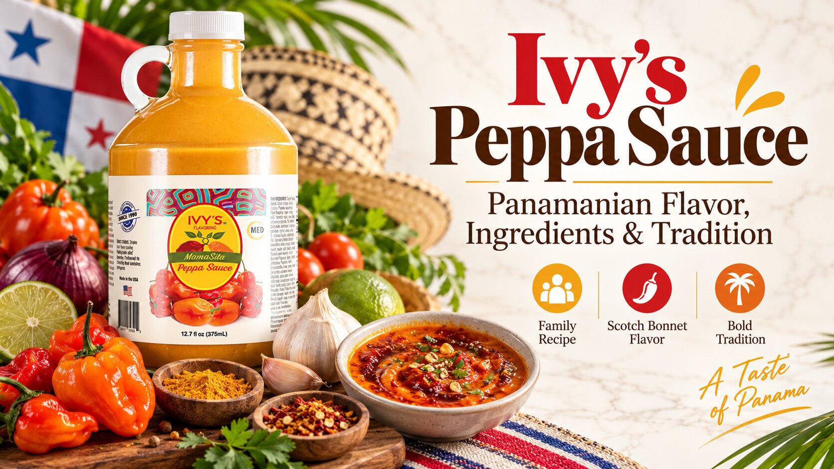 Ivy’s Peppa Sauce Panamanian Flavor, Ingredients, and Tradition