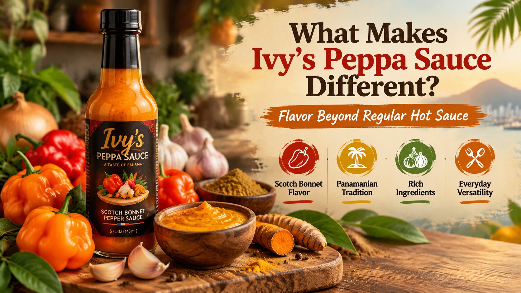 What Makes Ivy’s Peppa Sauce Different From Regular Hot Sauce